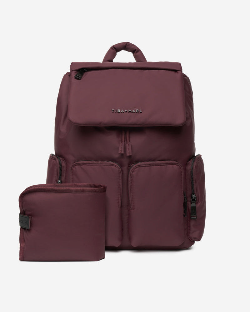 Alto Changing Backpack Burgundy