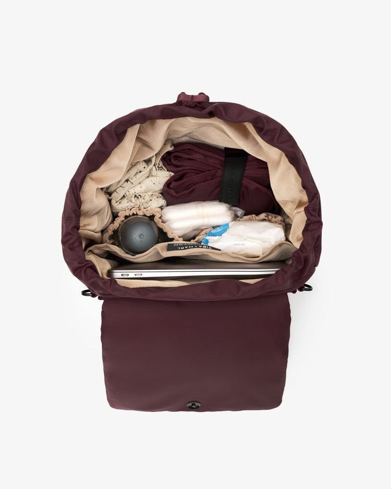 Alto Changing Backpack Burgundy