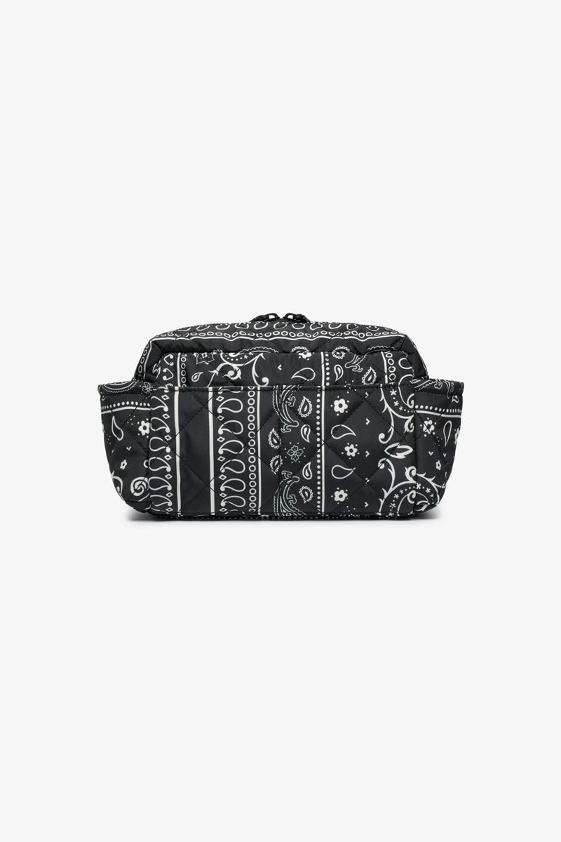 Inka Buggy Organiser Black Bandana Print