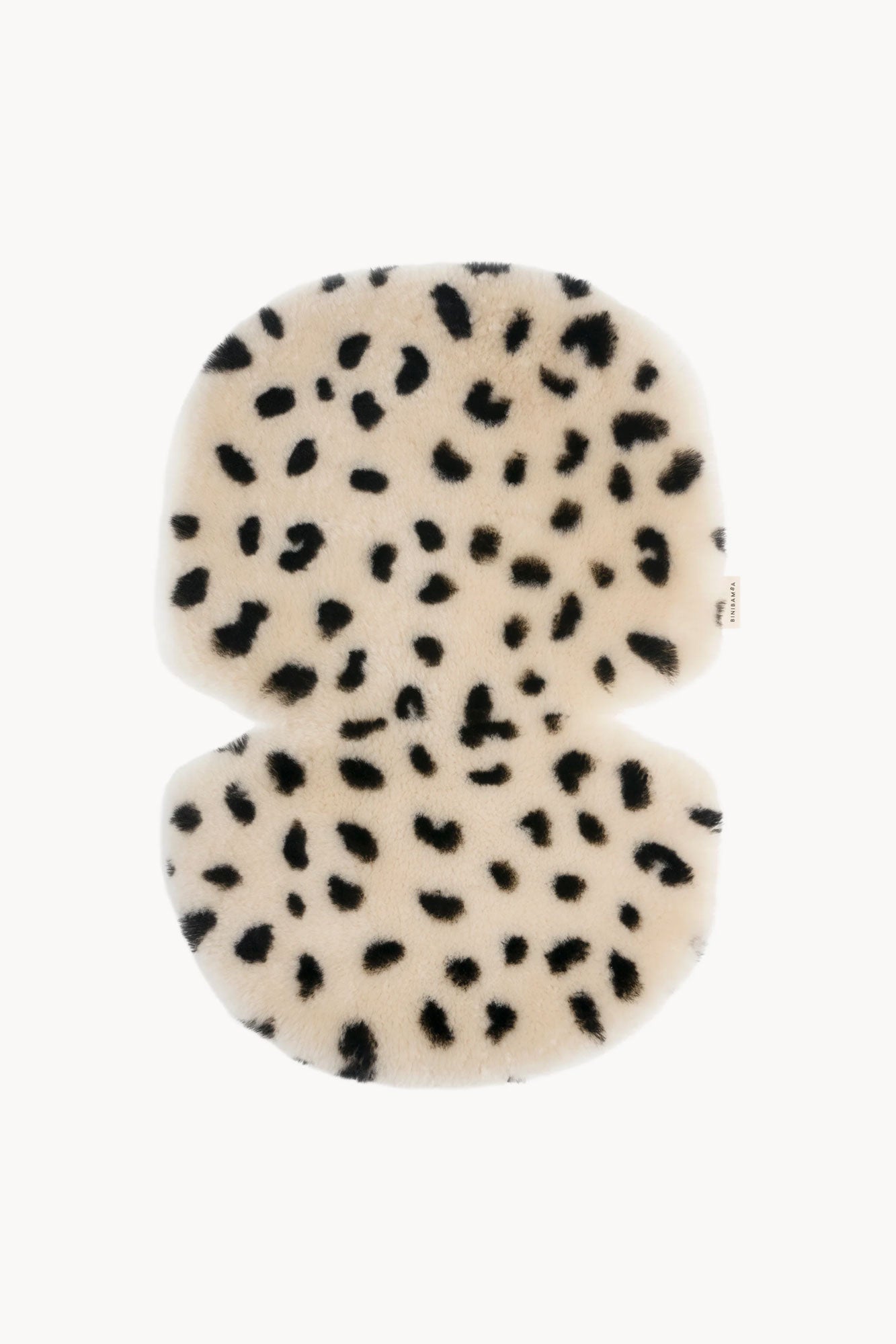 BINIBAMBA Sheepskin Snuggler Leopard Peanut