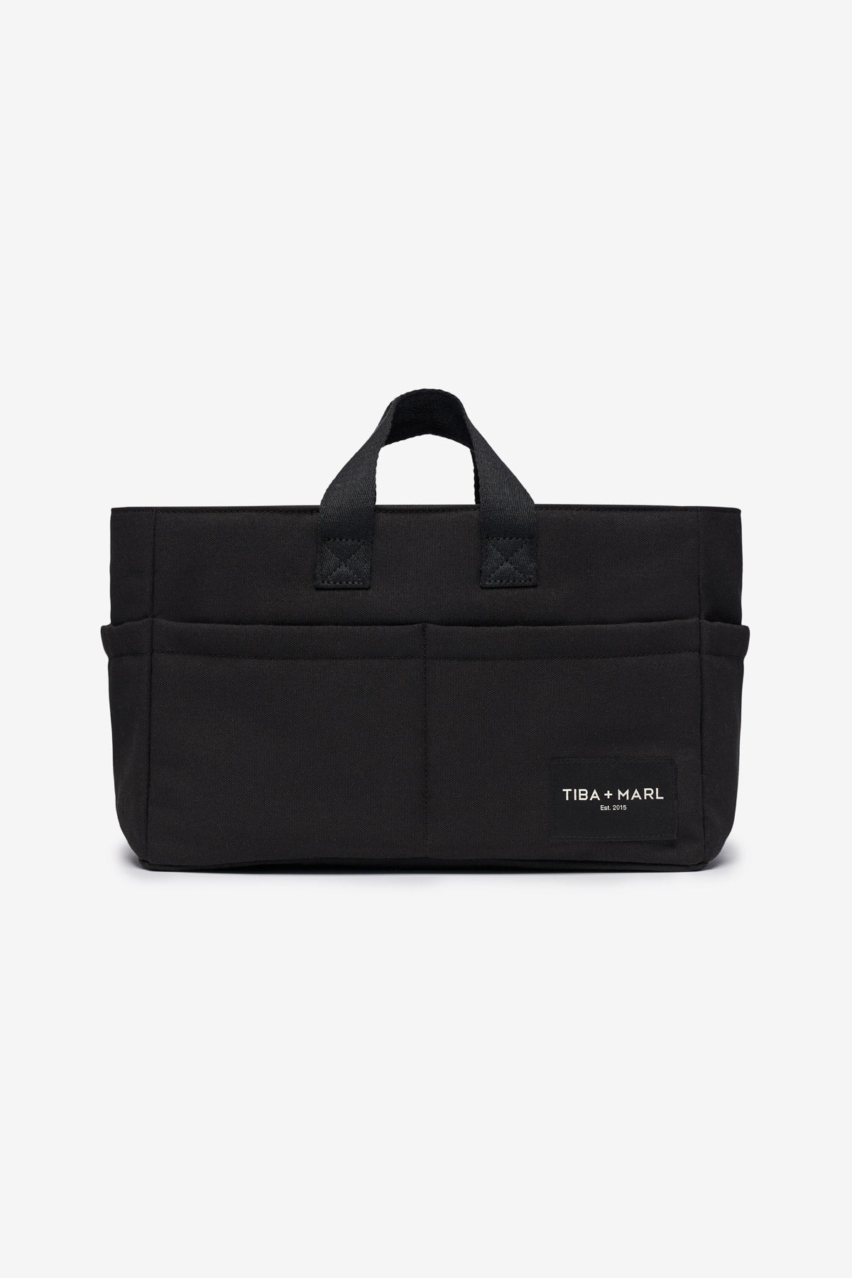 T+M Canvas Organiser Caddy / Pocket Tote Insert Black