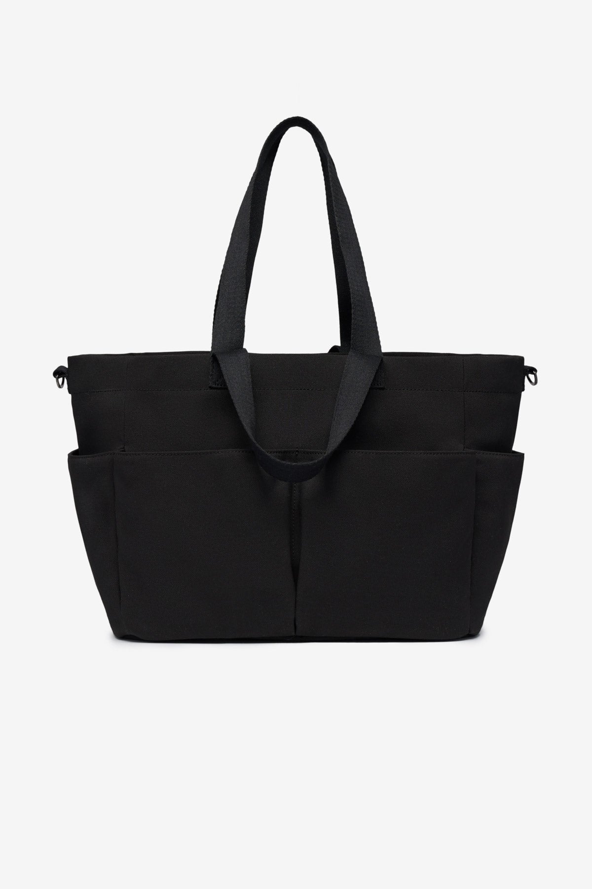 T+M Canvas Pocket Tote Black