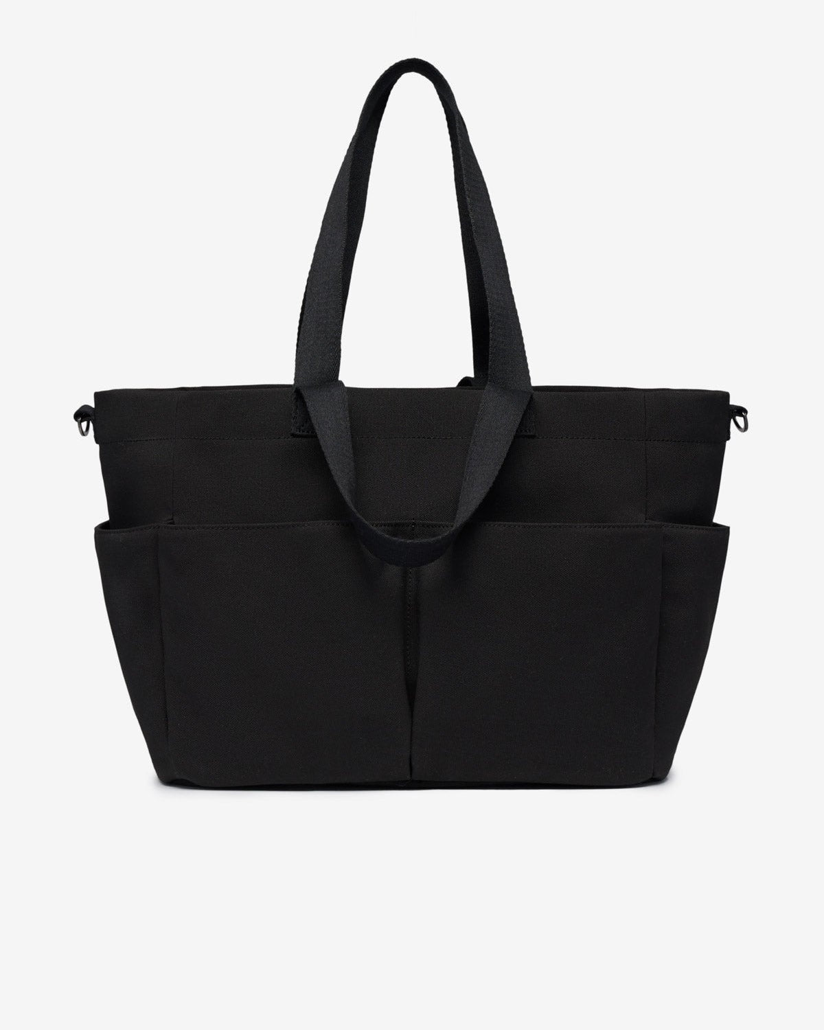 T+M Canvas Pocket Tote Black