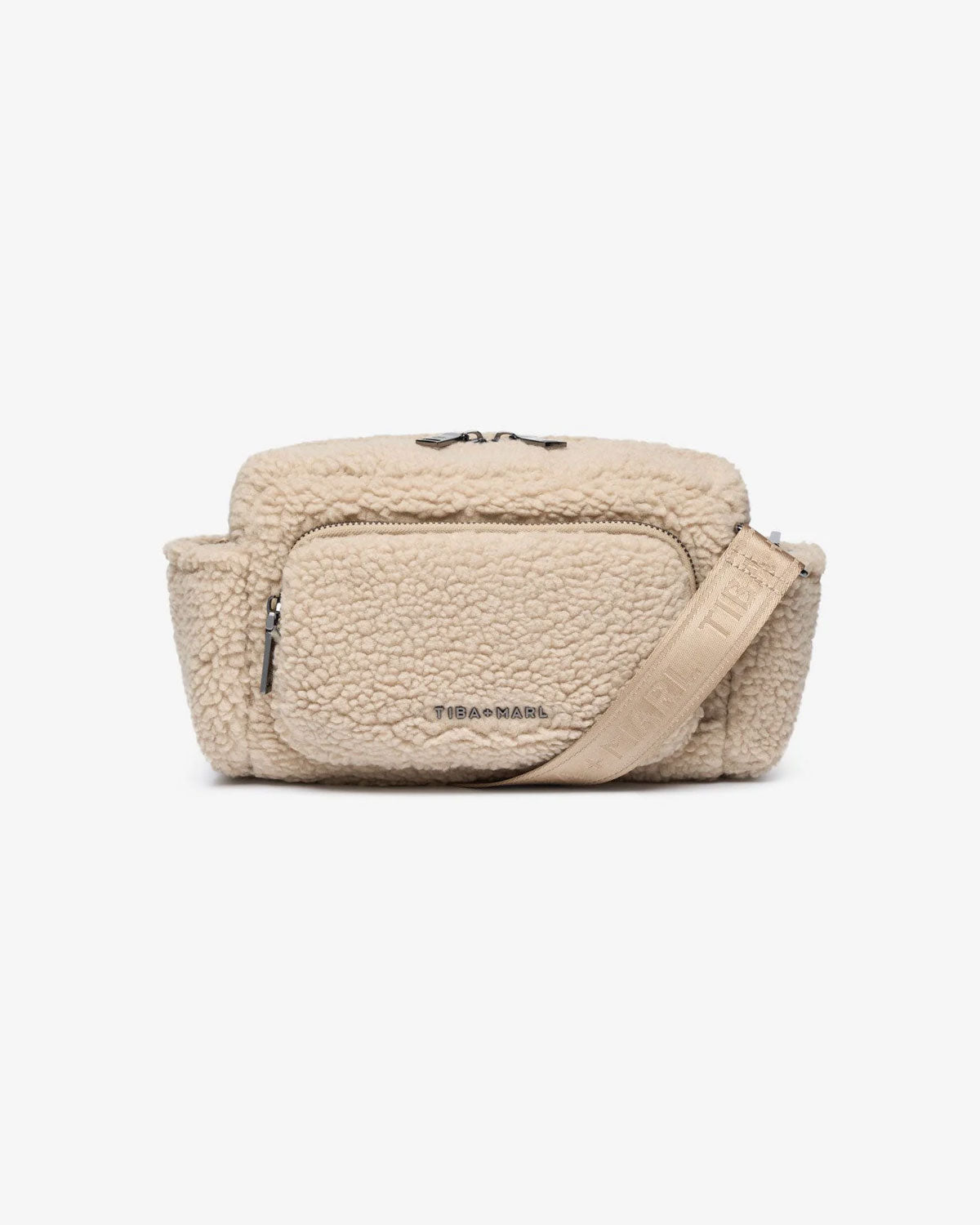 Inka Buggy Organiser Beige Borg Fleece