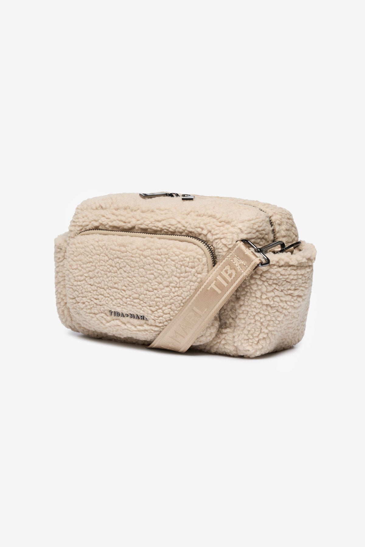 Inka Buggy Organiser Beige Borg Fleece