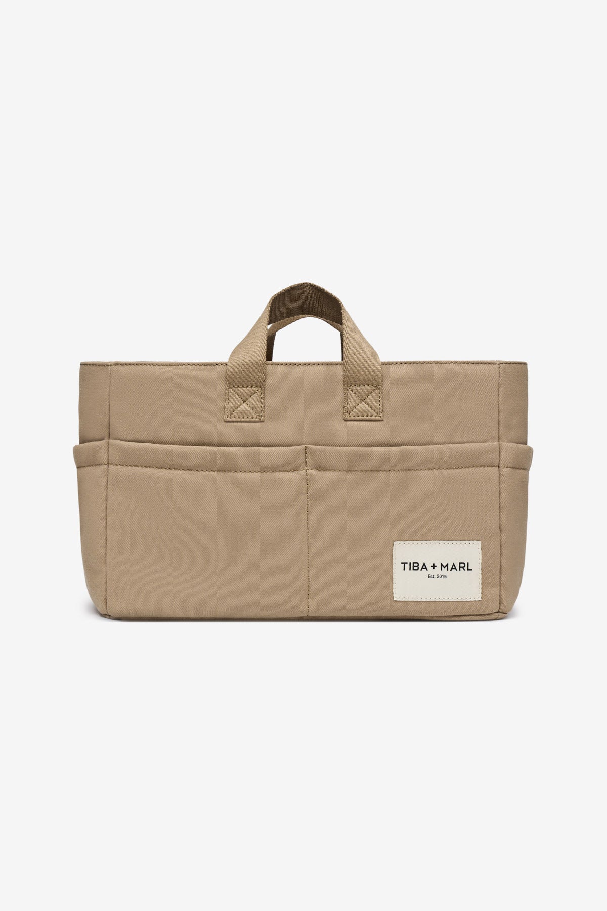 T+M Canvas Organiser Caddy / Pocket Tote Insert Desert