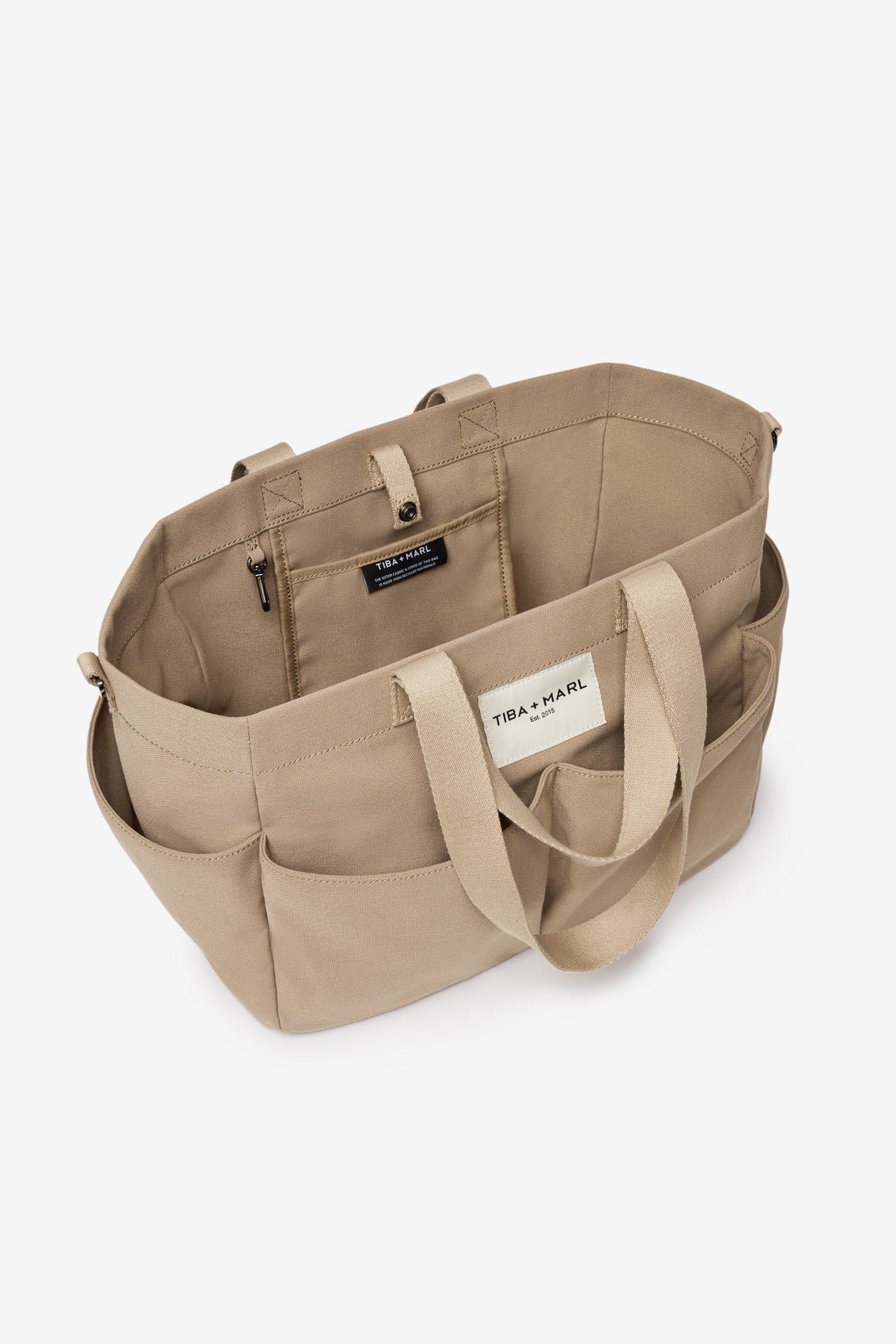 T+M Canvas Pocket Tote Desert