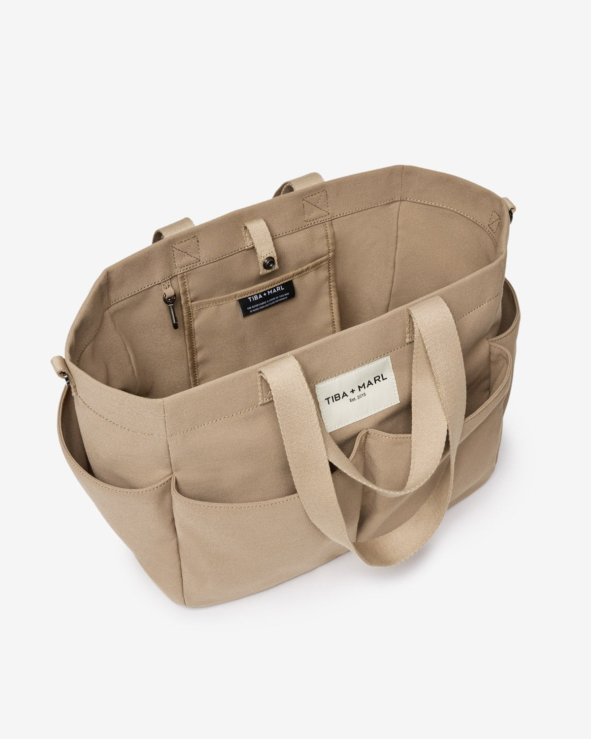 T+M Canvas Pocket Tote Desert