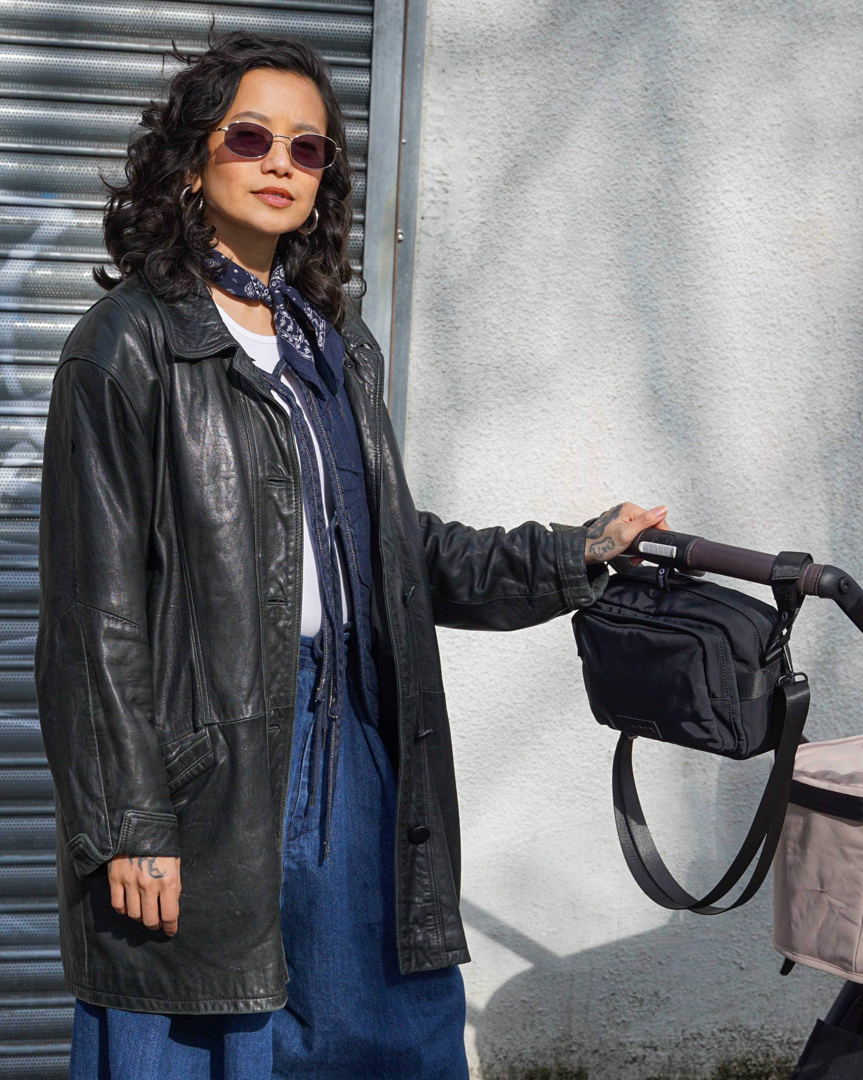 Hiro Buggy Organiser / Changing Bag Black