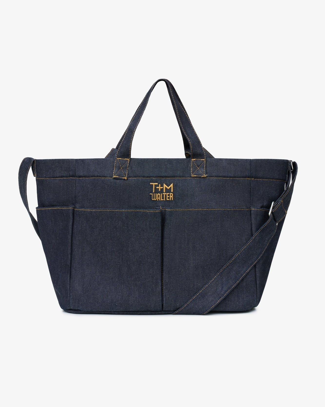 T+M x Walter Denim Pocket Tote