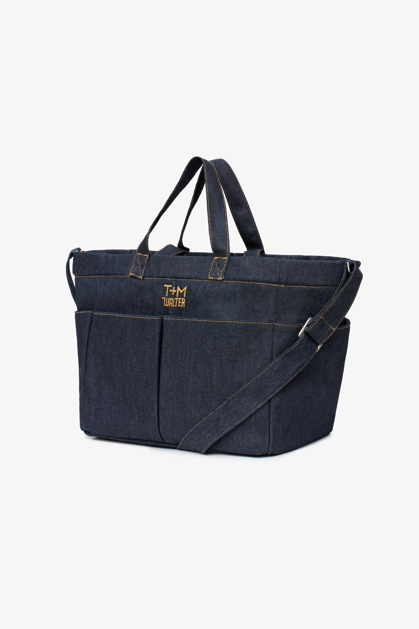T+M x Walter Denim Pocket Tote