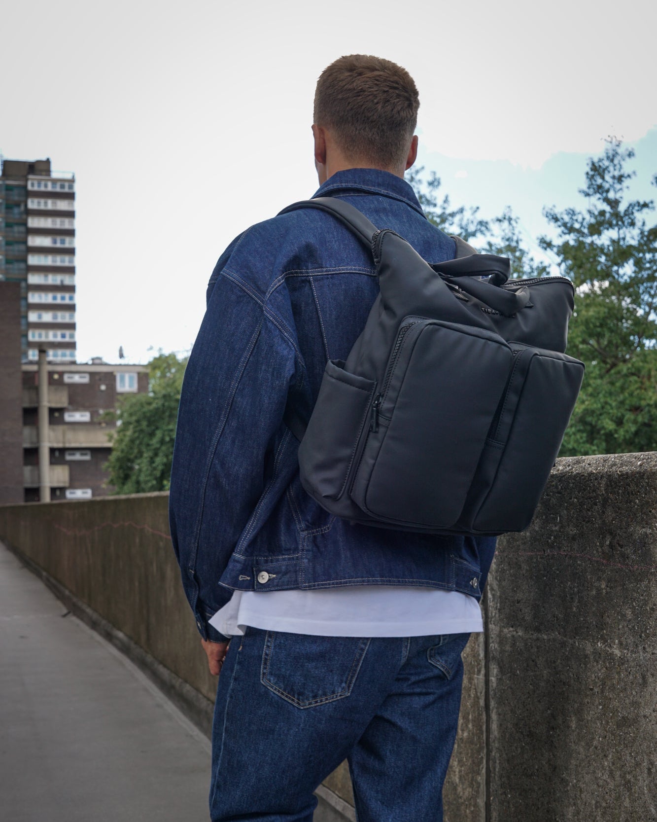 Ozzy Changing Tote / Backpack 2.0 Matte Black