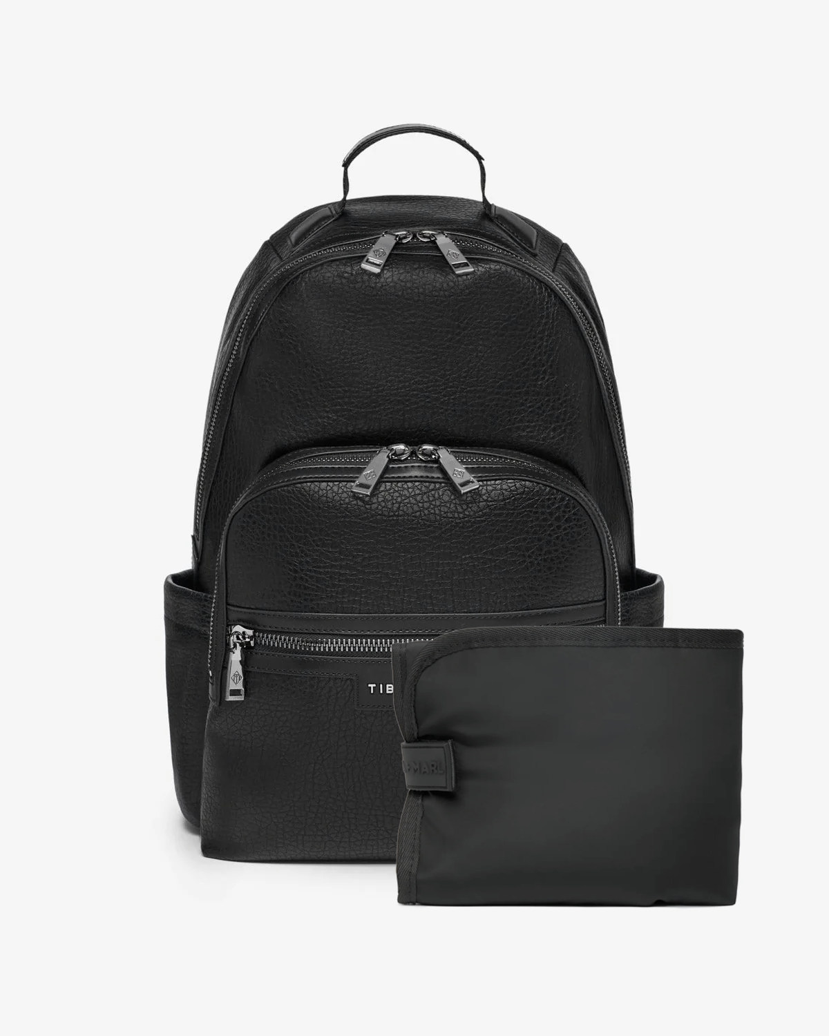 ELWOOD 2.0 CHANGING BACKPACK BLACK + PADDED CHANGING MAT BUNDLE