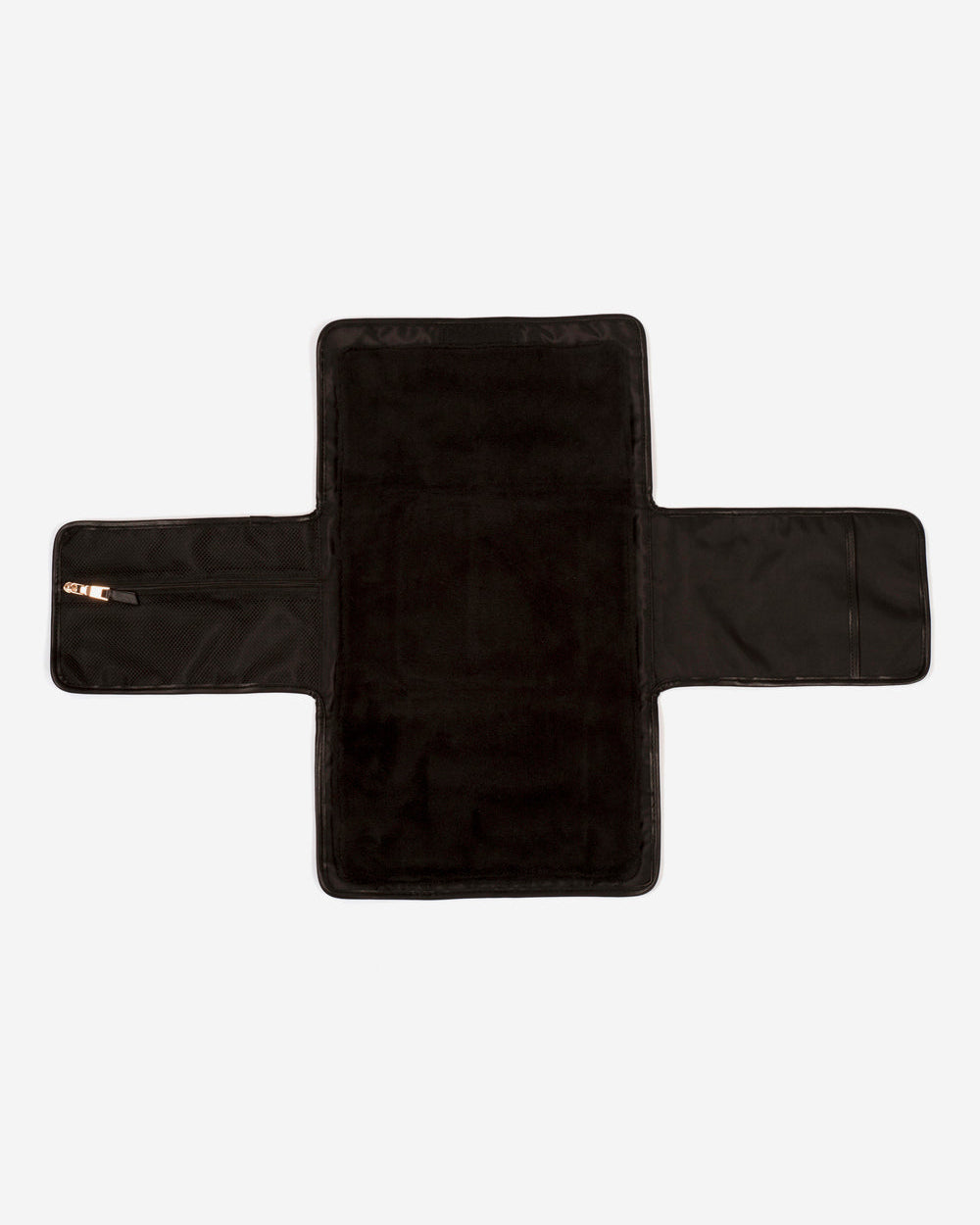Etta Changing Clutch Brown Modern Floral Print