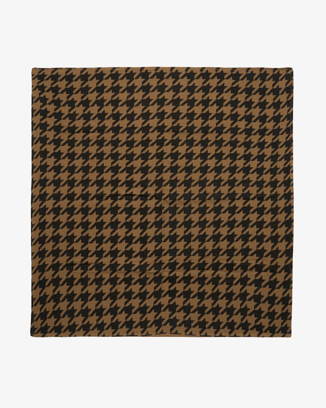 T+M 100% Organic Muslin Square Houndstooth Print