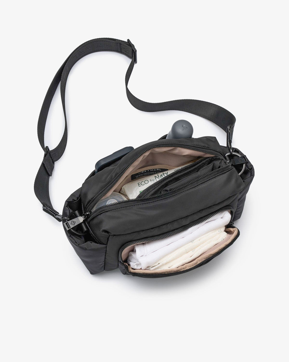 Inka Buggy Organiser Black Woven