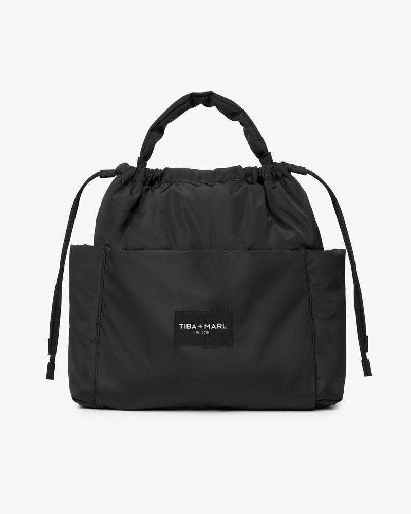 PRE-ORDER Luna Drawstring Changing Tote Black