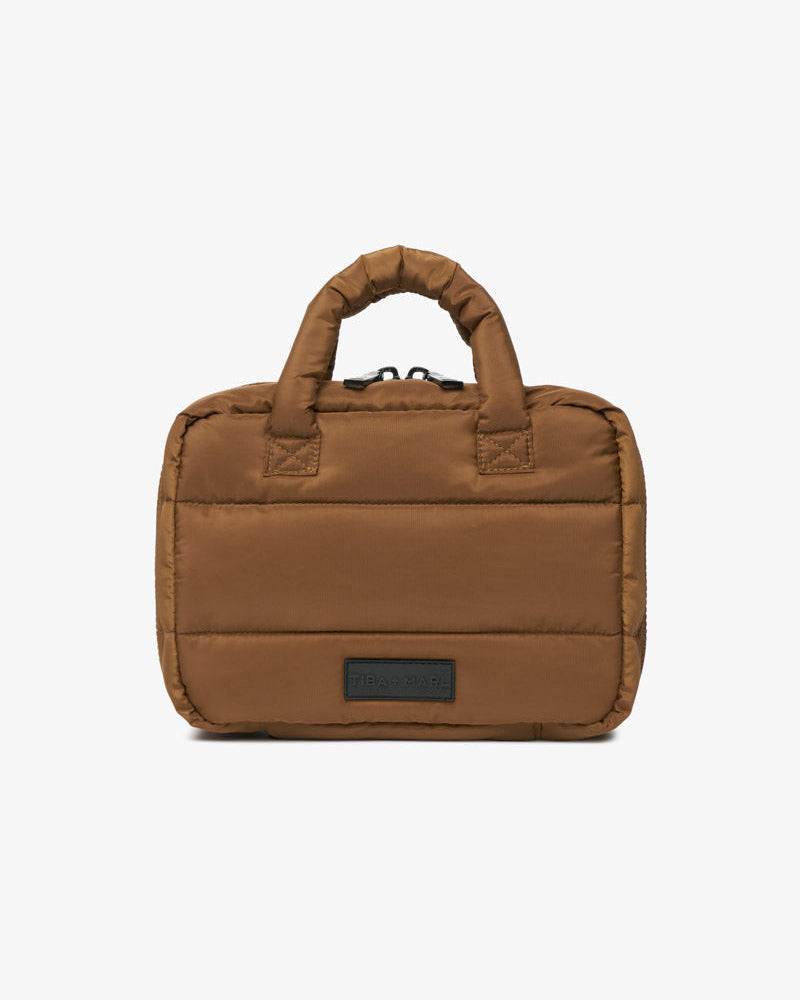 T+M Puffy Micro Changing Grab Bag Coffee