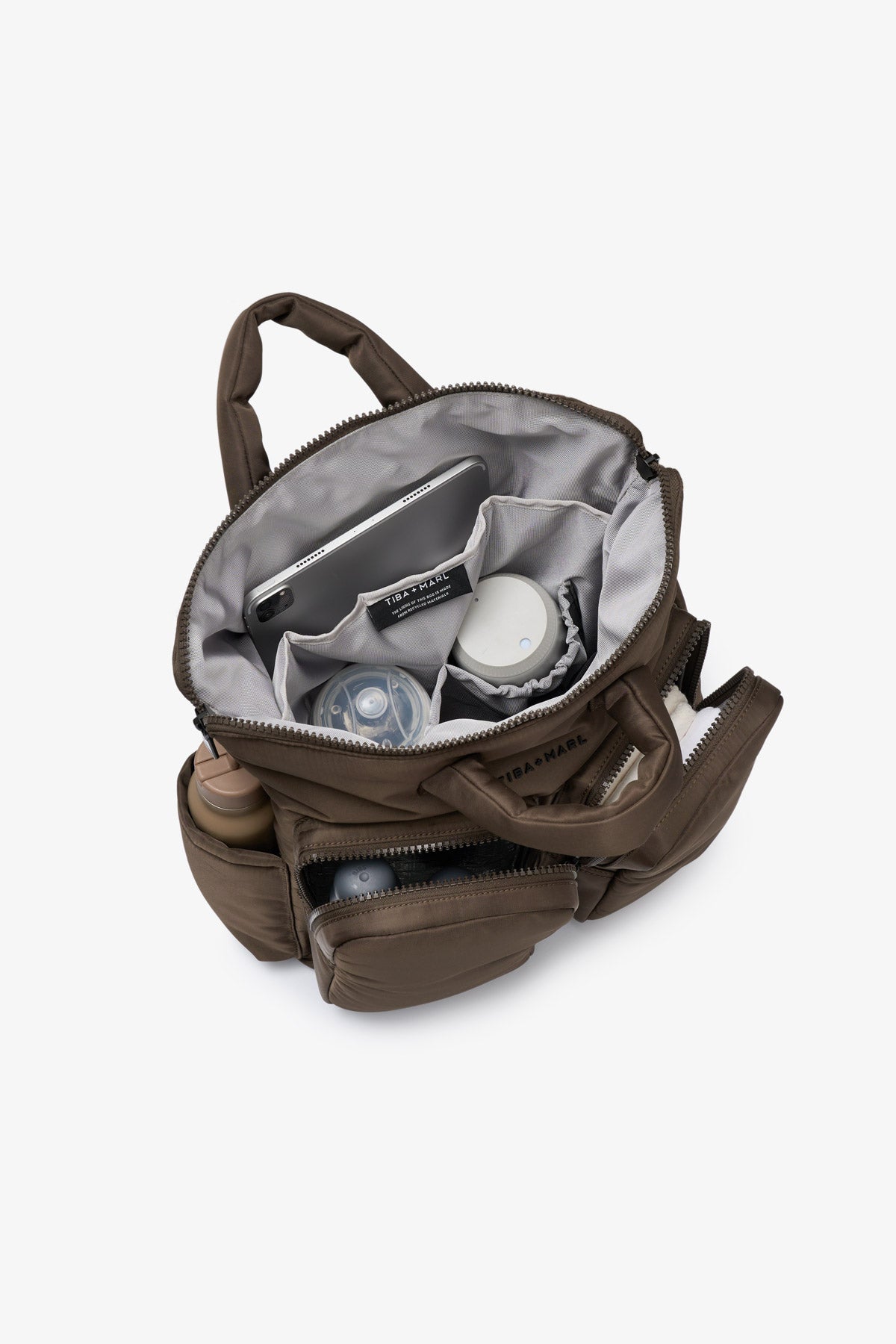 Ozzy Changing Tote / Backpack 2.0 Chocolate