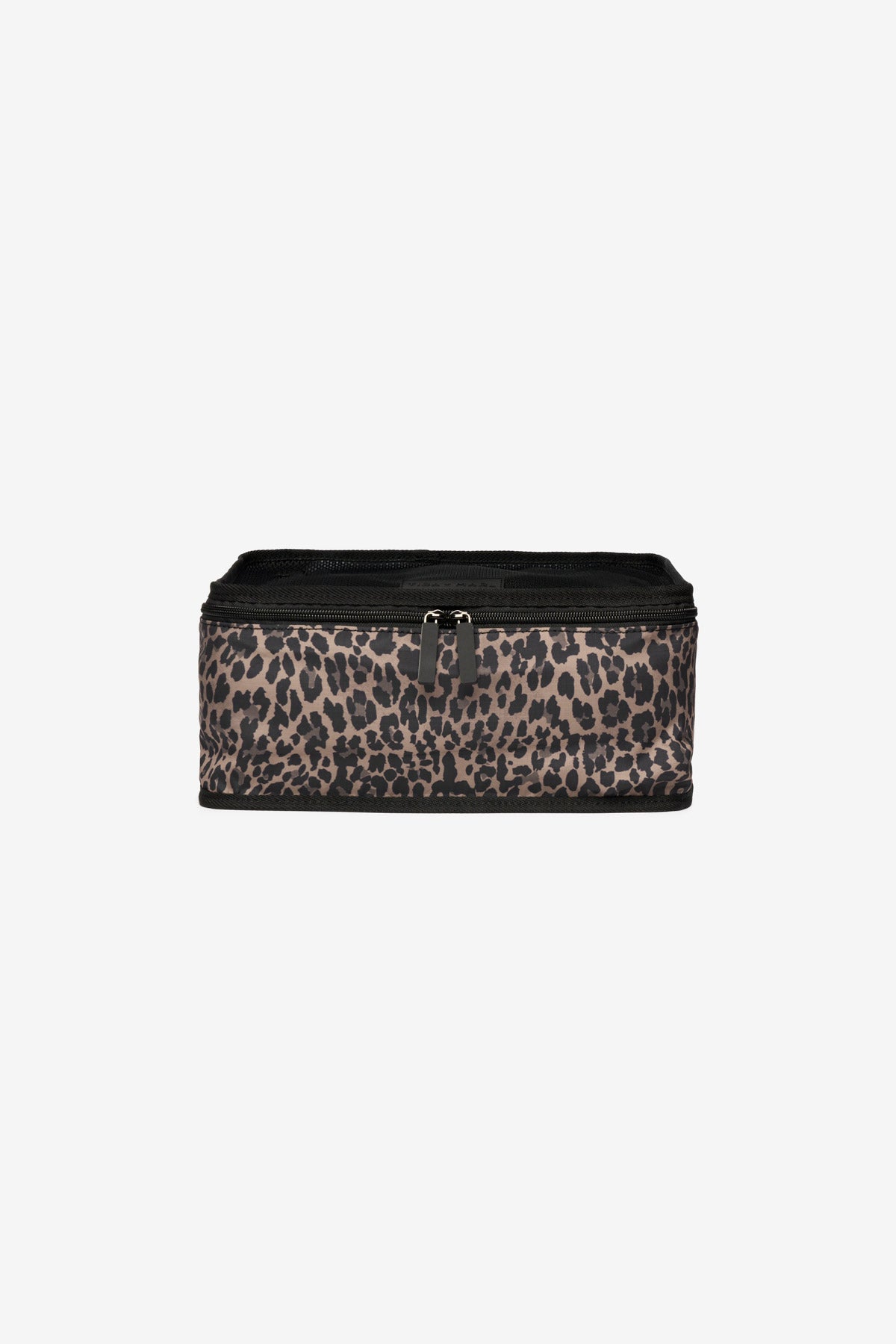 T+M Packing Cubes Set Brown Tonal Leopard Print