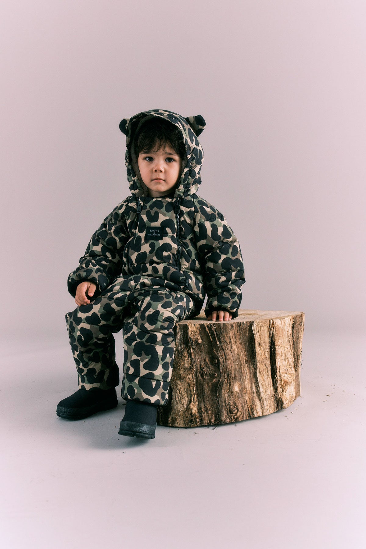 Töastie x T+M Winter Onesie Camo Print
