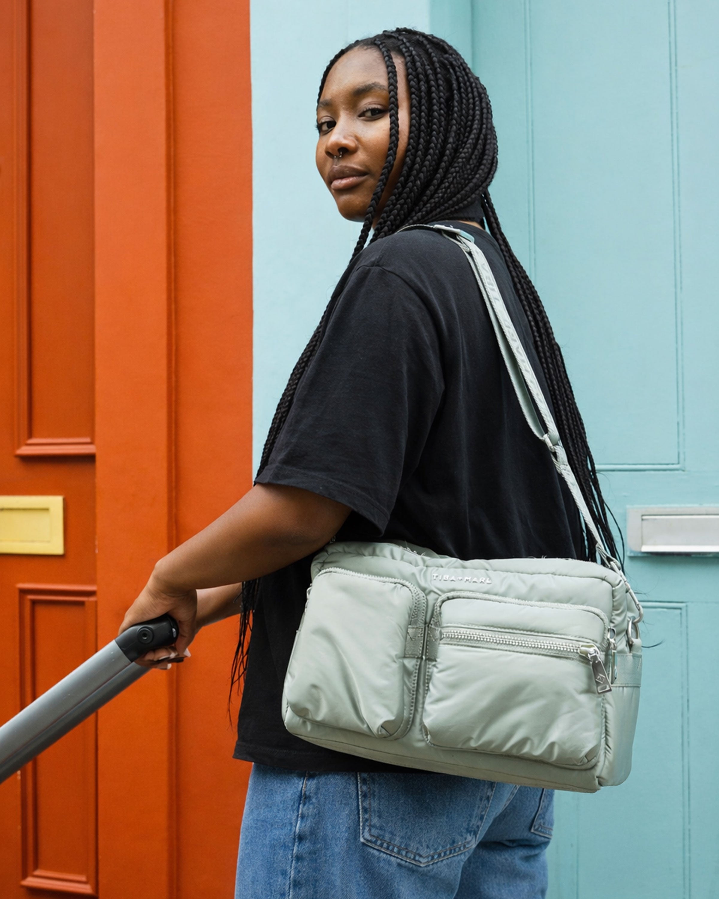 Axel Buggy Organiser / Changing Bag Sage