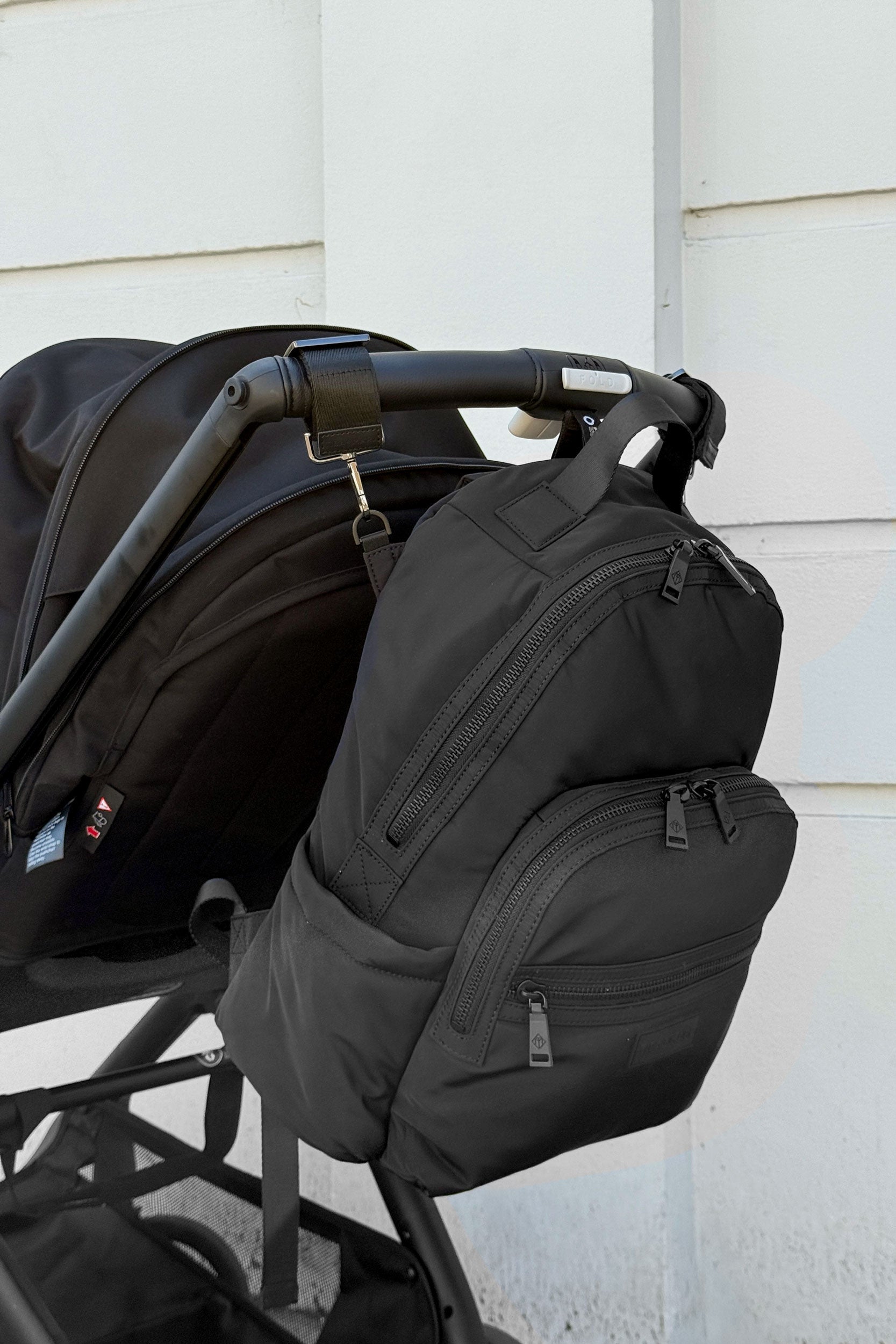 T+M x Selfridges Elwood 2.0 Changing Backpack Black