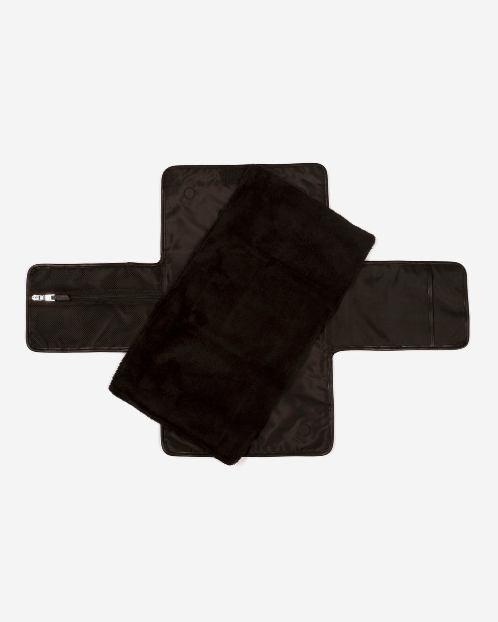 Etta Changing Clutch Black Woven