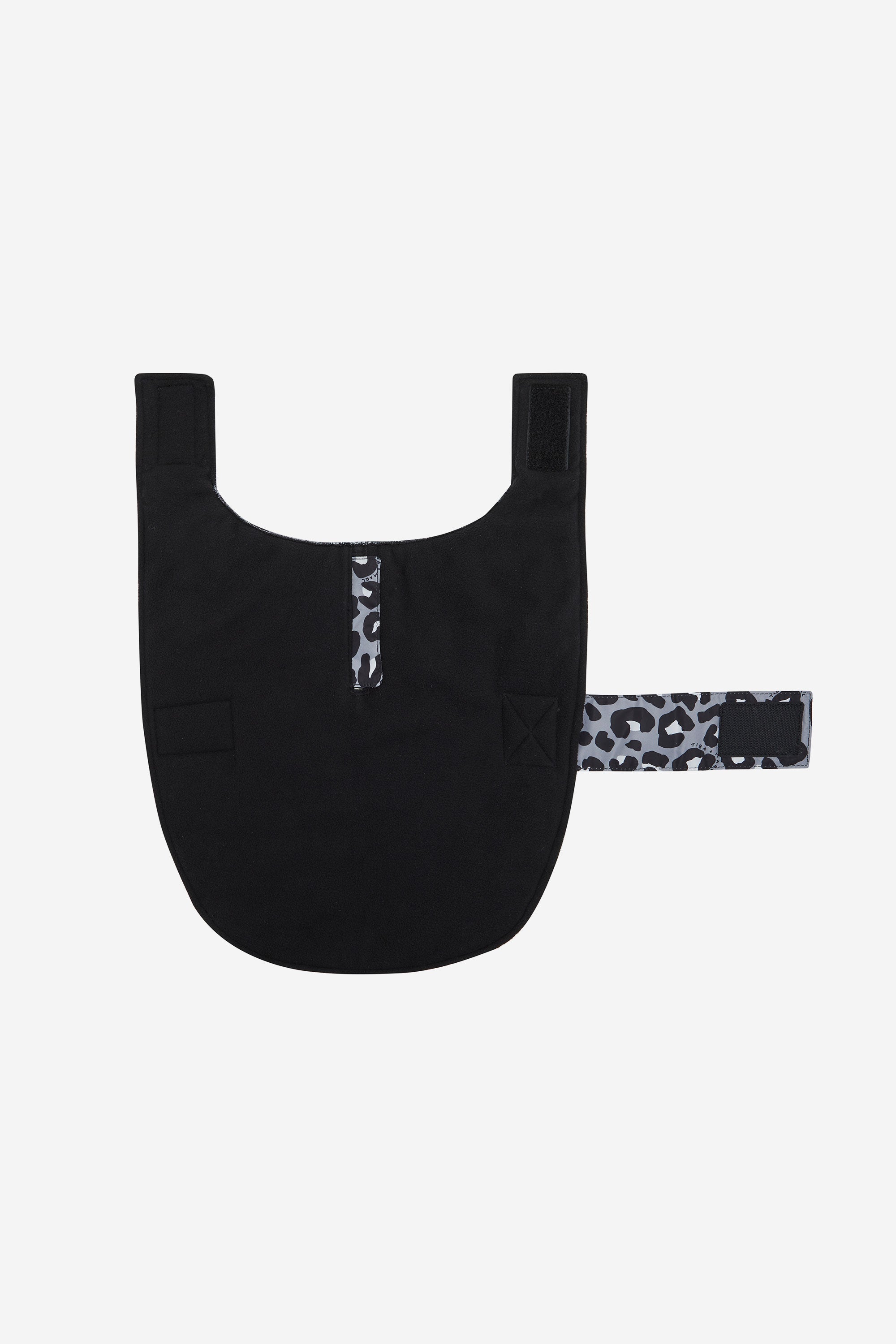 T+M Dog Coat Mono Leopard Print