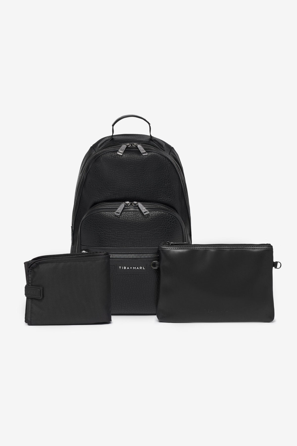 Tiba and marl black backpack sale