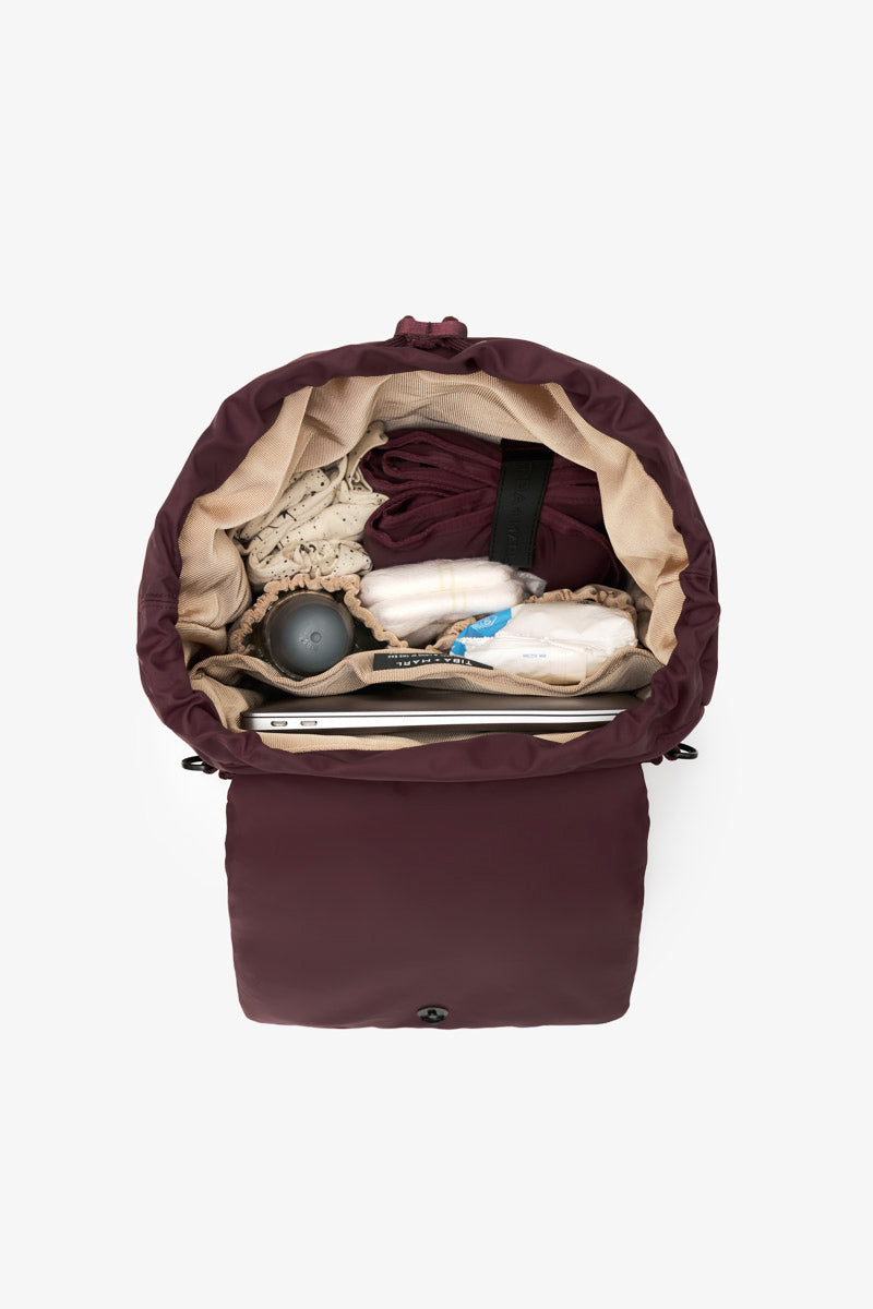 Alto Changing Backpack Burgundy