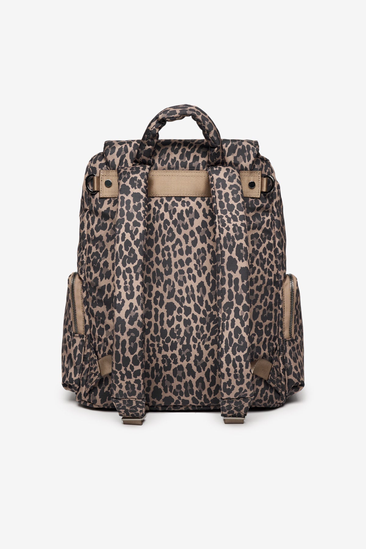 Alto Changing Backpack Brown Tonal Leopard