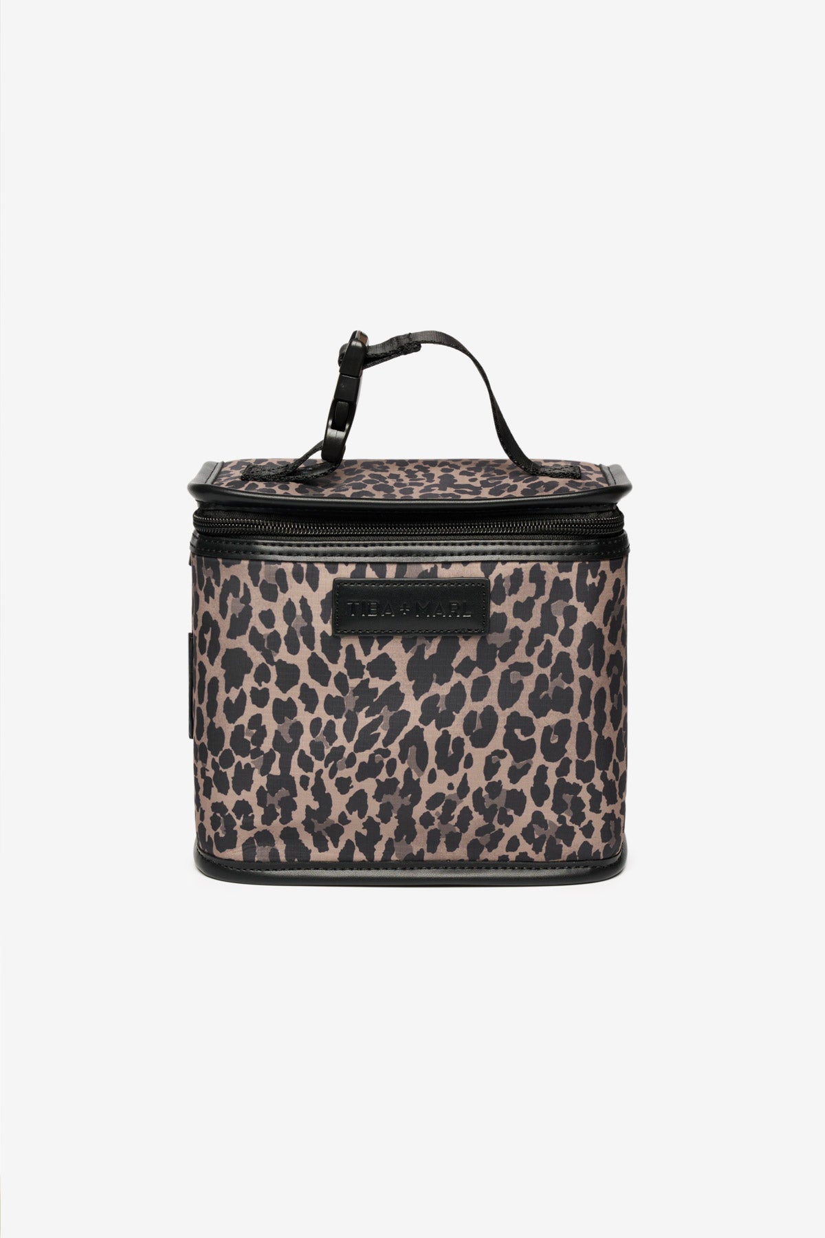 Arlo Lunch Bag / Snack Pack Brown Tonal Leopard Print