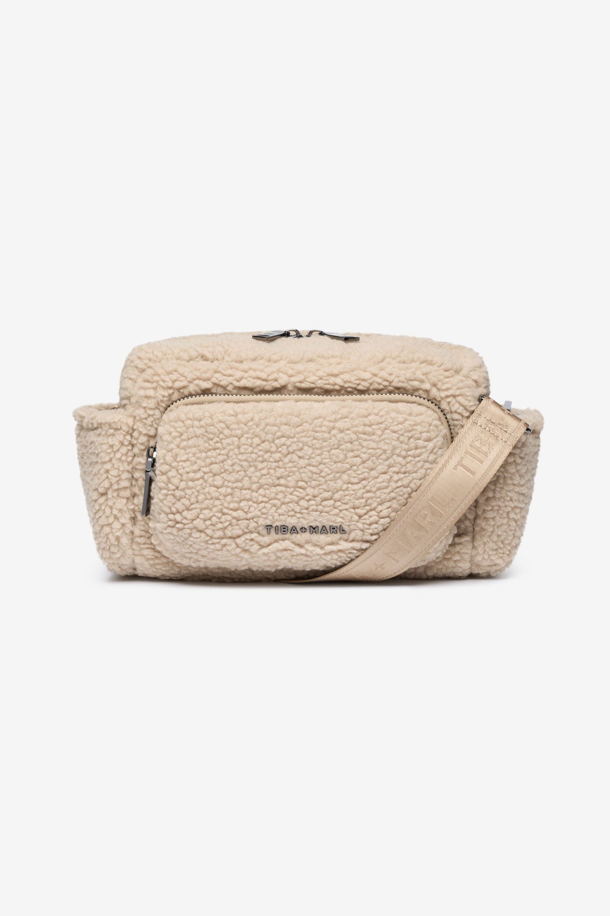 Inka Buggy Organiser Beige Borg Fleece