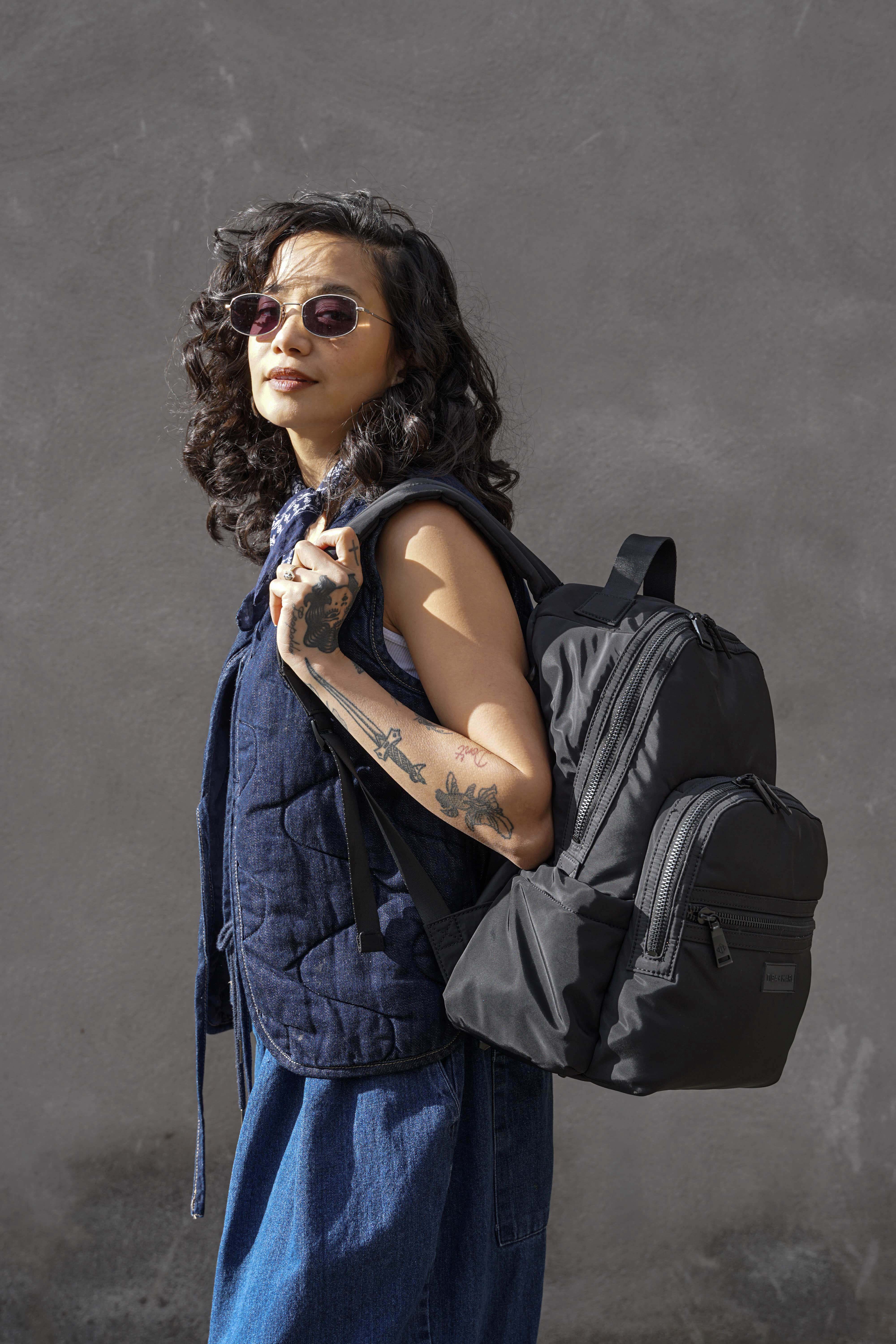 T+M x Selfridges Elwood 2.0 Changing Backpack Black