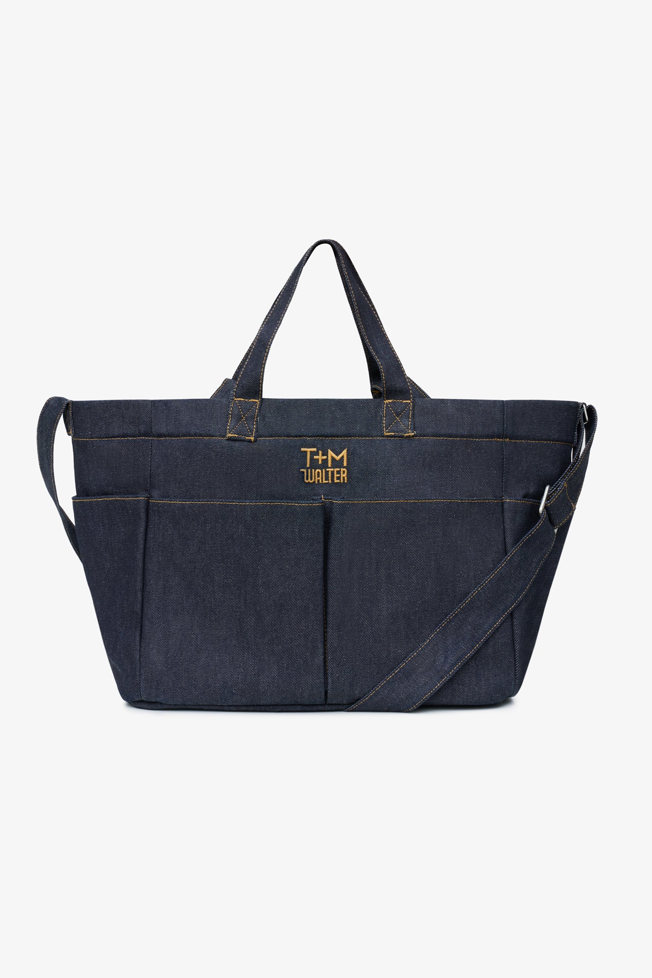 T+M x Walter Denim Pocket Tote