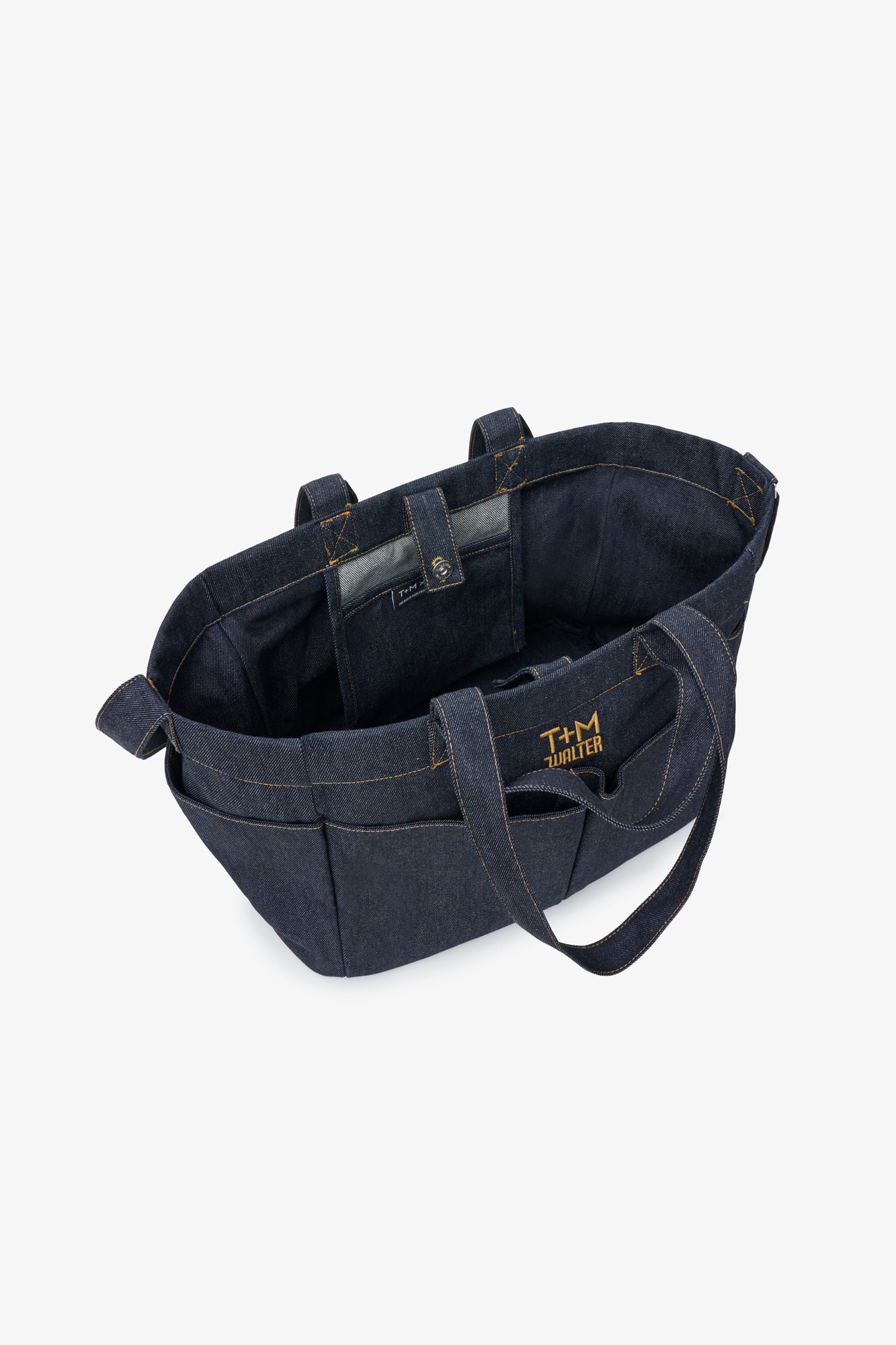 T+M x Walter Denim Pocket Tote