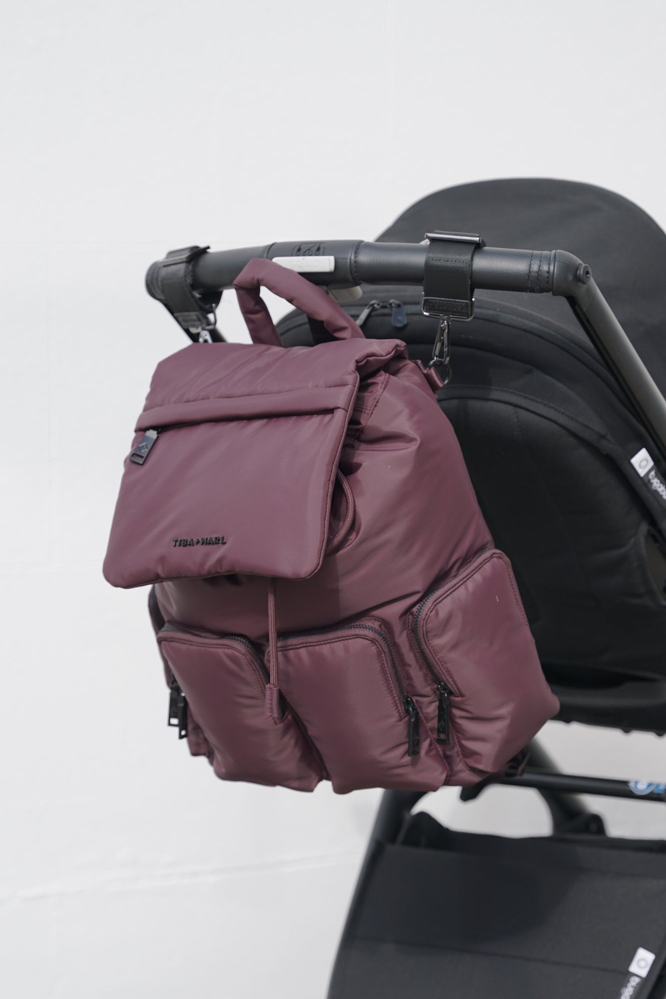 Alto Changing Backpack Burgundy