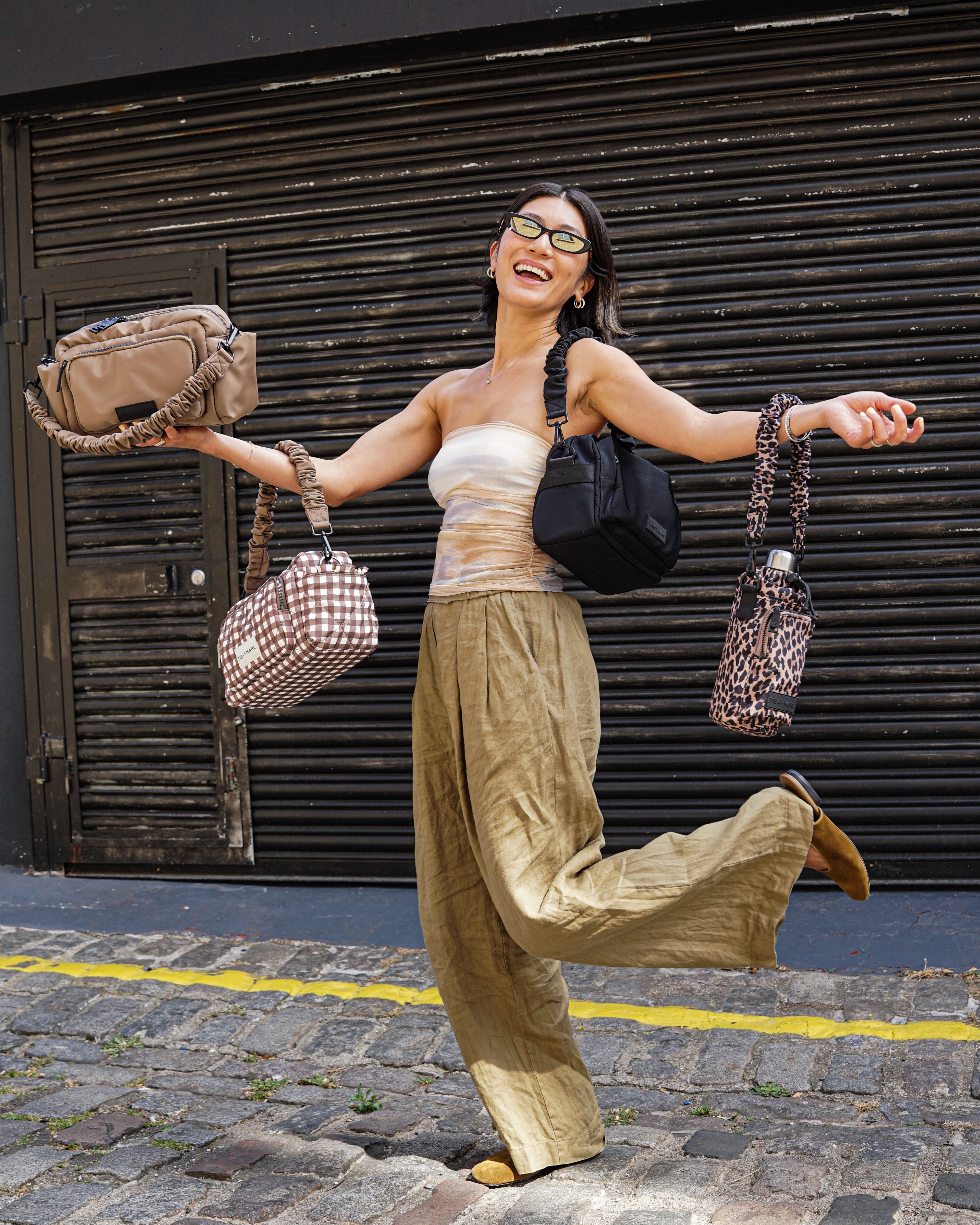 T+M Scrunchie Shoulder Strap Mocha