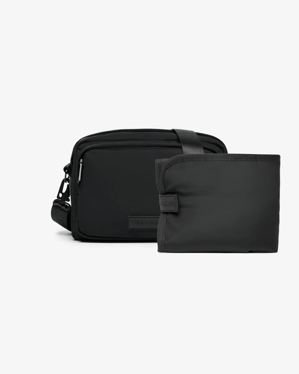 Hiro Buggy Organiser + Changing Mat Bundle Black