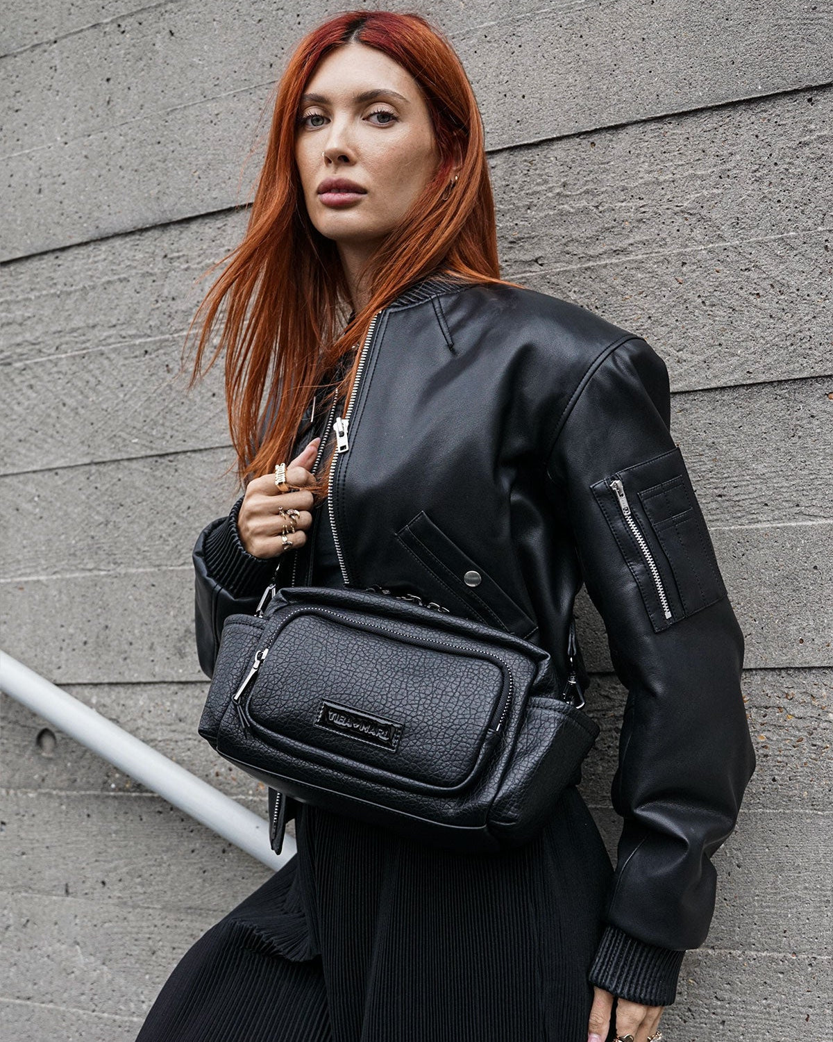 Inka Buggy Organiser + Changing Mat Bundle Black