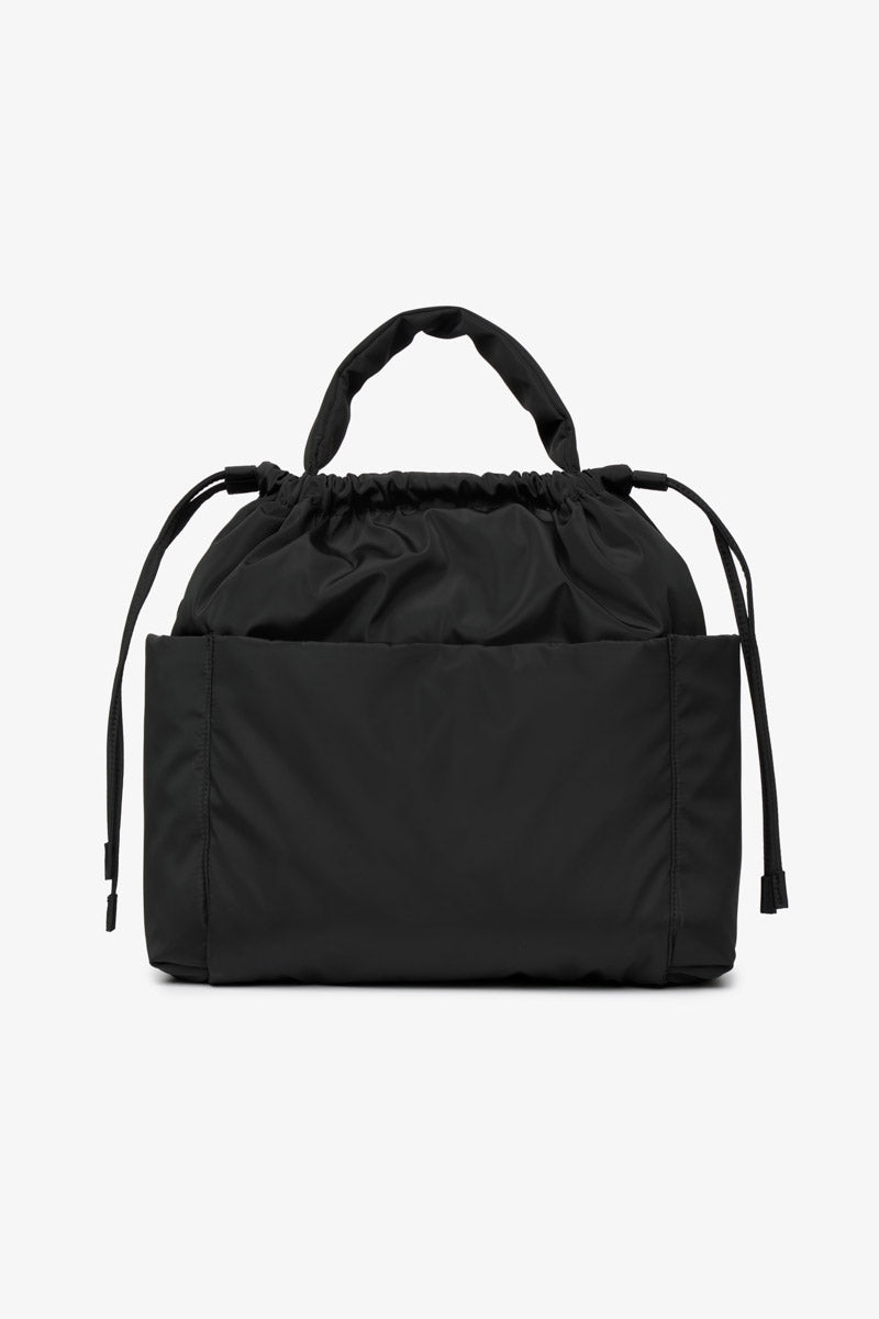 LARGE LUNA DRAWSTRING STROLLER BAG BLACK