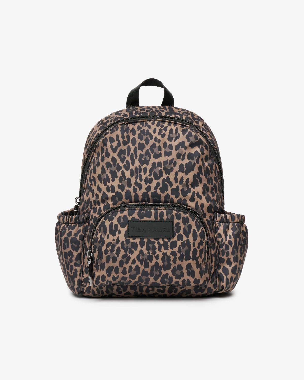Mini Elwood Kids Backpack 2.0 Brown Tonal Leopard Print