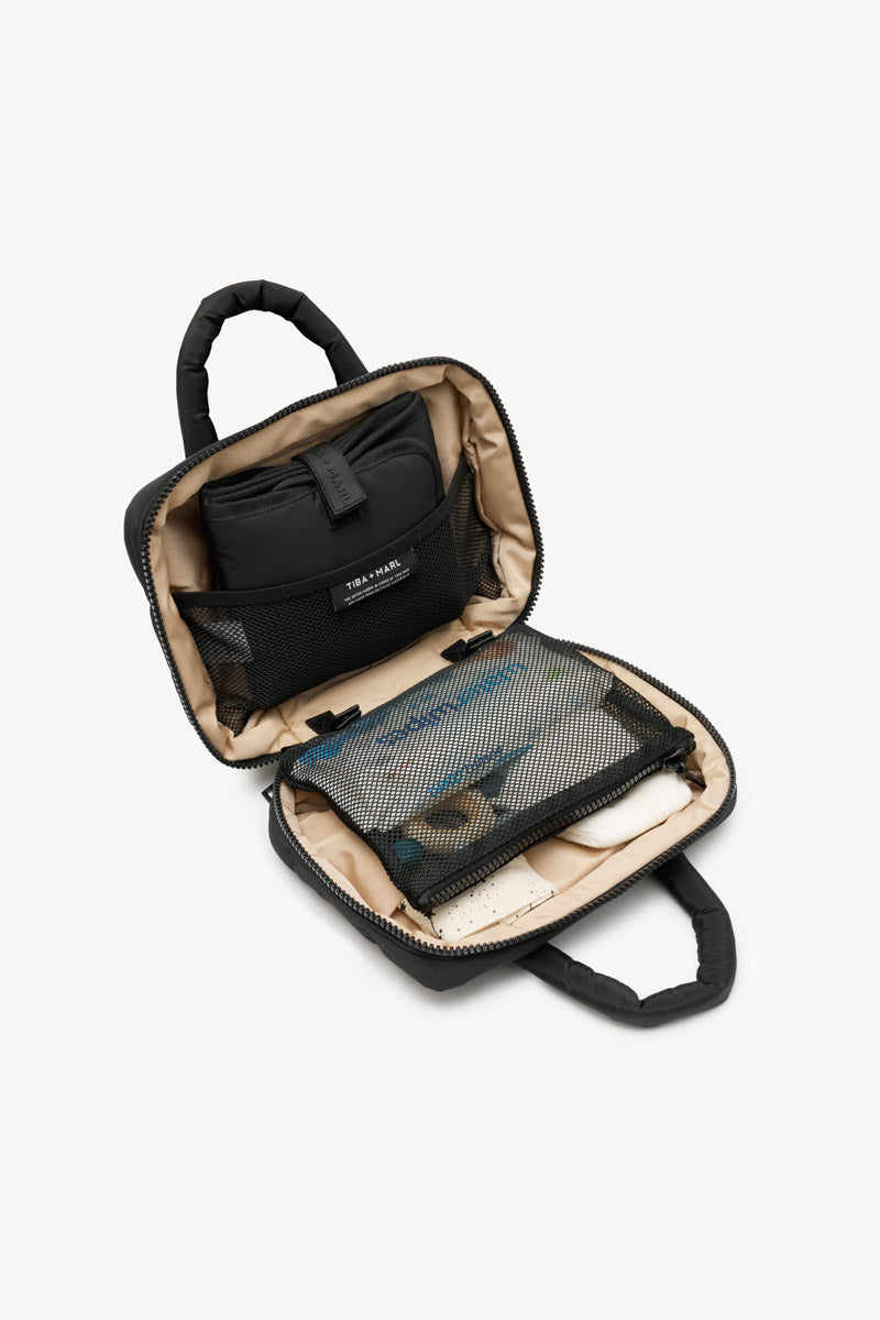 T+M Puffy Micro Changing Grab Bag Black