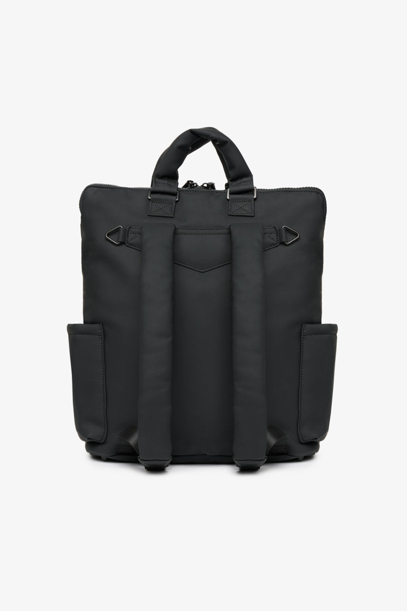 Ozzy Changing Tote / Backpack 2.0 Matte Black