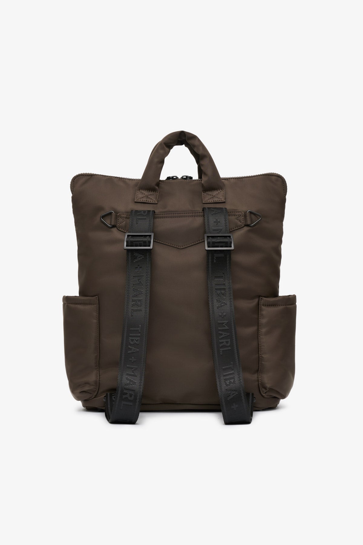 Ozzy Changing Tote / Backpack Chocolate Nylon