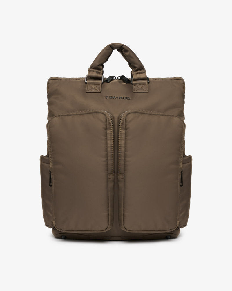 Ozzy Changing Tote Backpack 2.0 Chocolate