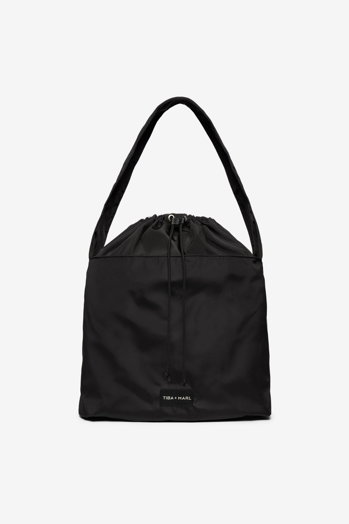 T+M Packable Shopper Black