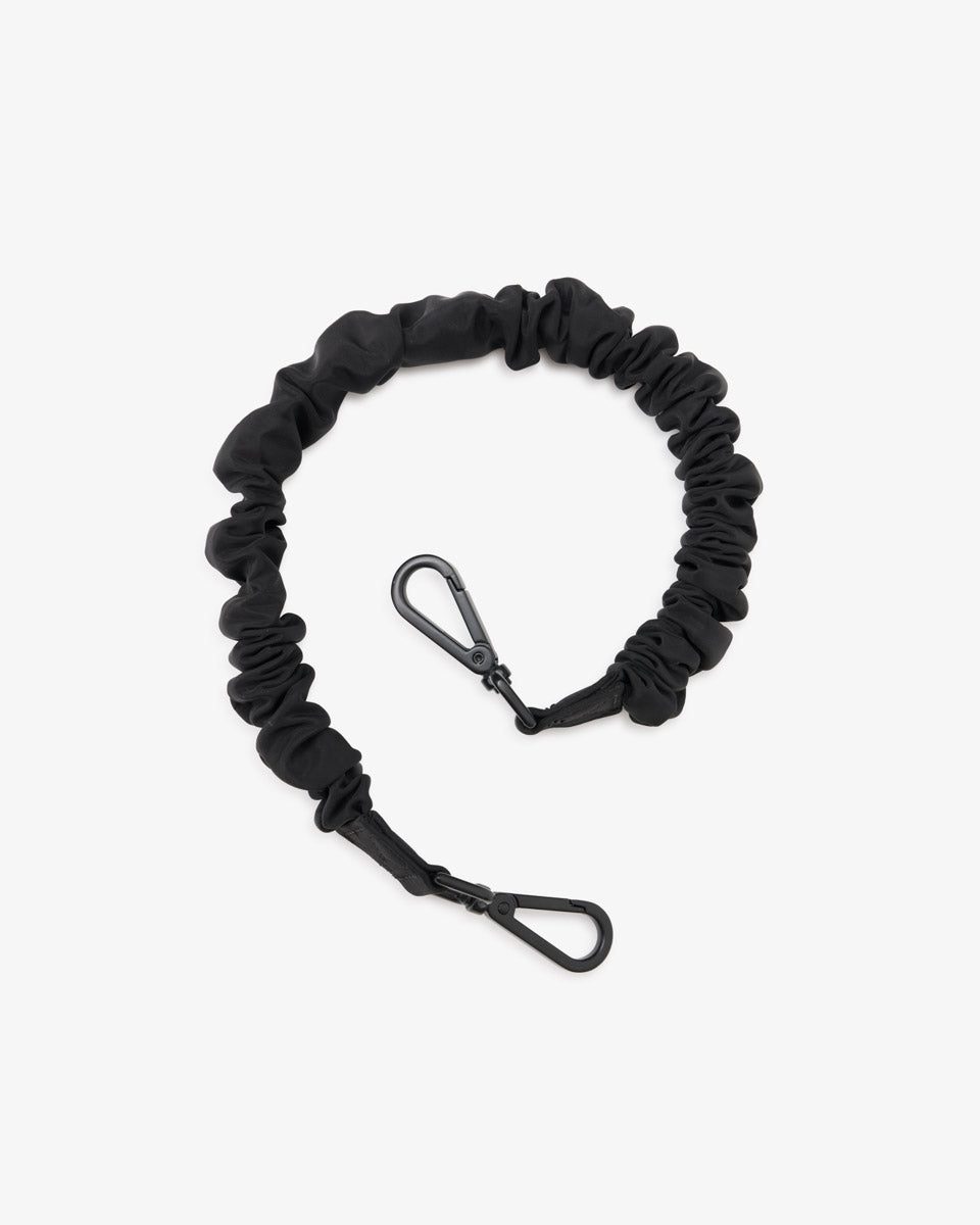 T+M Scrunchie Shoulder Strap Black