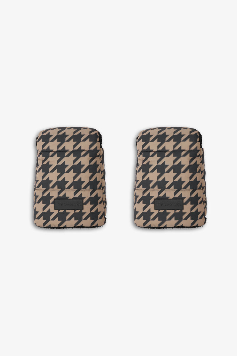 Universal Buggy Handmitts Houndstooth Print